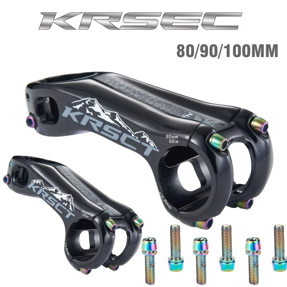 KRSCT Новый велосипедный стержень с ЧПУ дорожный горный велосипед mtb 20 градусов 28 6*31