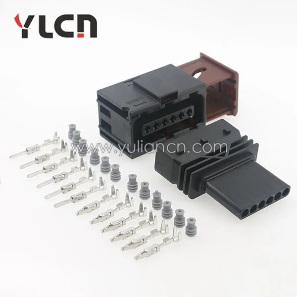 

6 Pin Male Female Accelerator Pedal Connector for GM, Chevrolet, Fiat, Hyundai