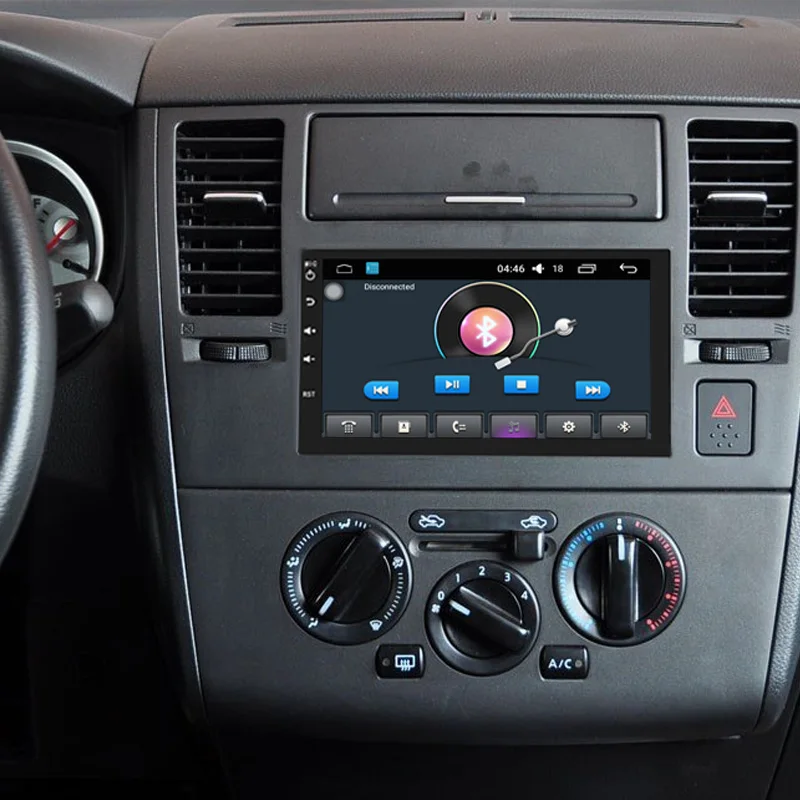 Top Funrover 7" 2g 32g Auto Radio 2 din Android Car Dvd Player Universal headunit multimedia gps Navigation Video Wifi Stereo RDS FM 1