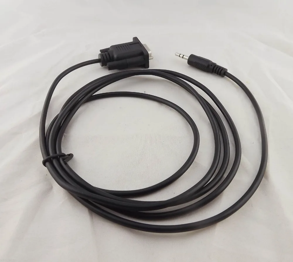 10 шт. DB9 9 Pin Female To TRS 3 5 мм штекер стерео последовательный кабель конвертера данных 6