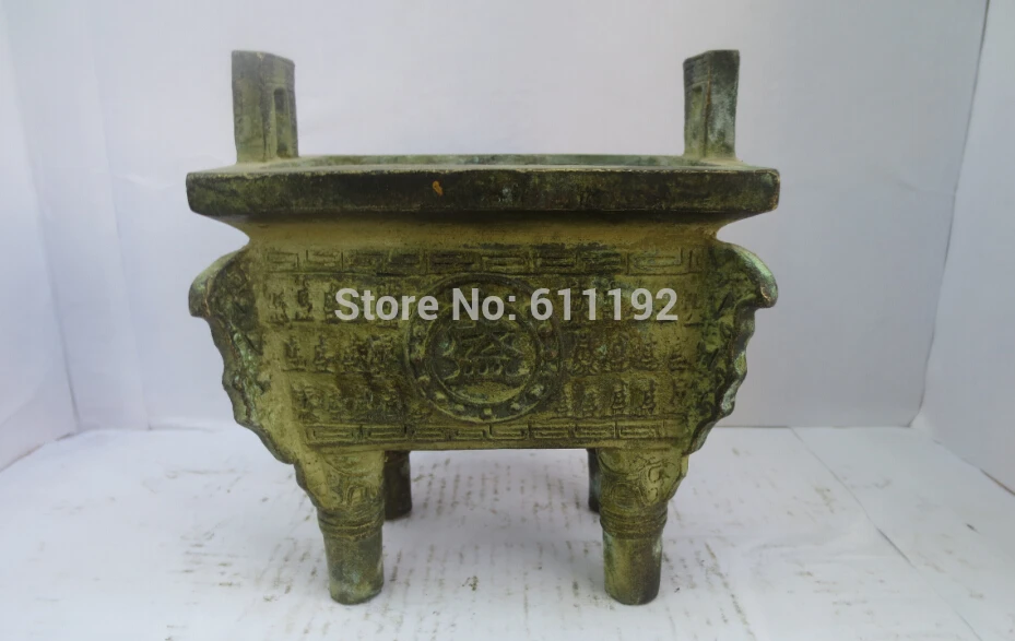 

Modern Home FengShui decoration Bronze 'sheng' Tripod,Chinese Antiques Tripod Metal crafts