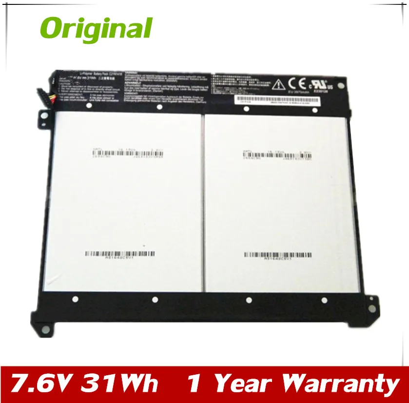 

7XINbox 7.6V 31Wh 3970mAh Original C21N1418 Laptop Battery For Asus Transformer Book T300CHI Tablet