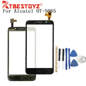 

RTBESTOYZ Touchscreen Front Glass For Alcatel One Touch Pixi 3 4G OT5065 5065 5065A 5065D 5065X Touch Screen Digitizer