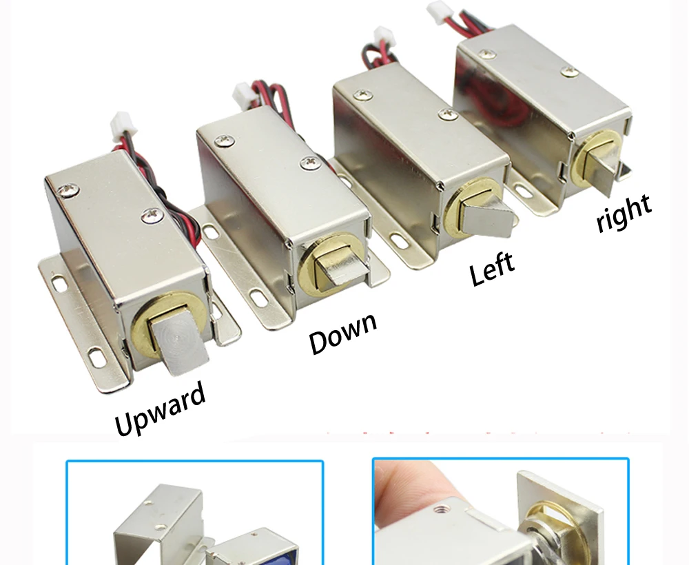 Магнитный замок Профессиональный небольшой DC 12V открытый тип рамки соленоида для электрического замка двери с низким энергопотреблением стабильность