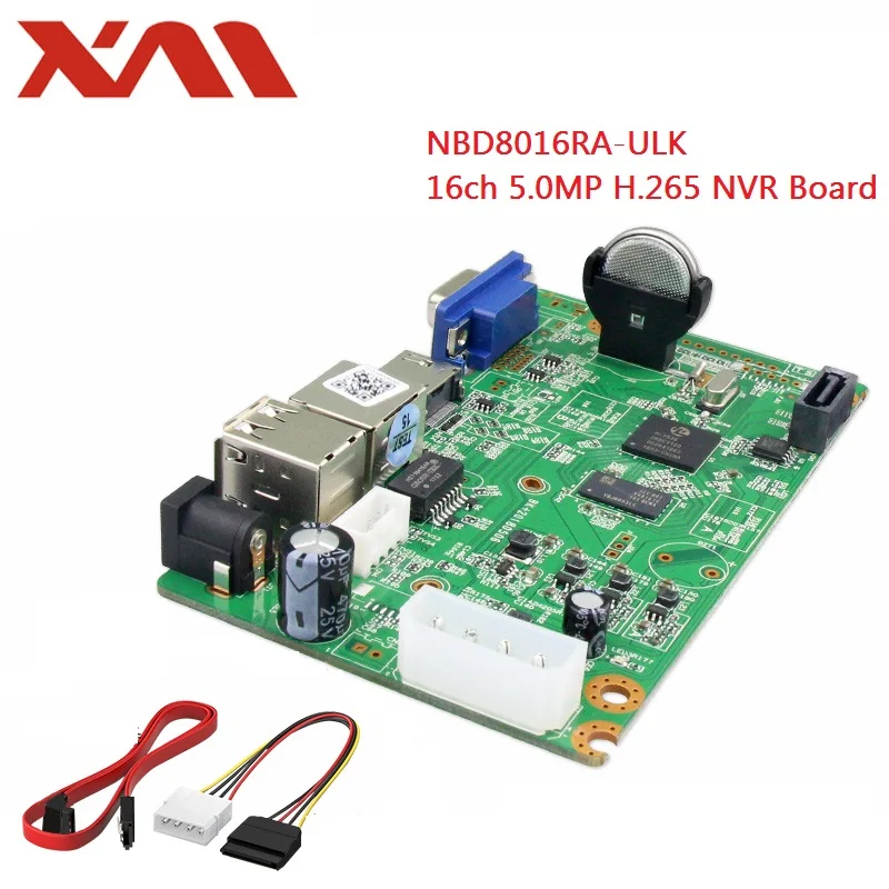  XM 5.0MP 16 Ch NVR H.265 Network Video Recorder 16Channel 1080P NVRHDMI OutputNVR BOARDSupport Onvi