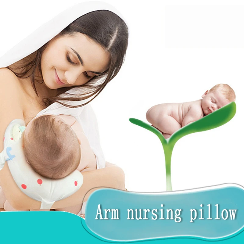 Baby Nursing Arm Pillow Breastfeeding Infant Newborn Baby Pillows Mom
