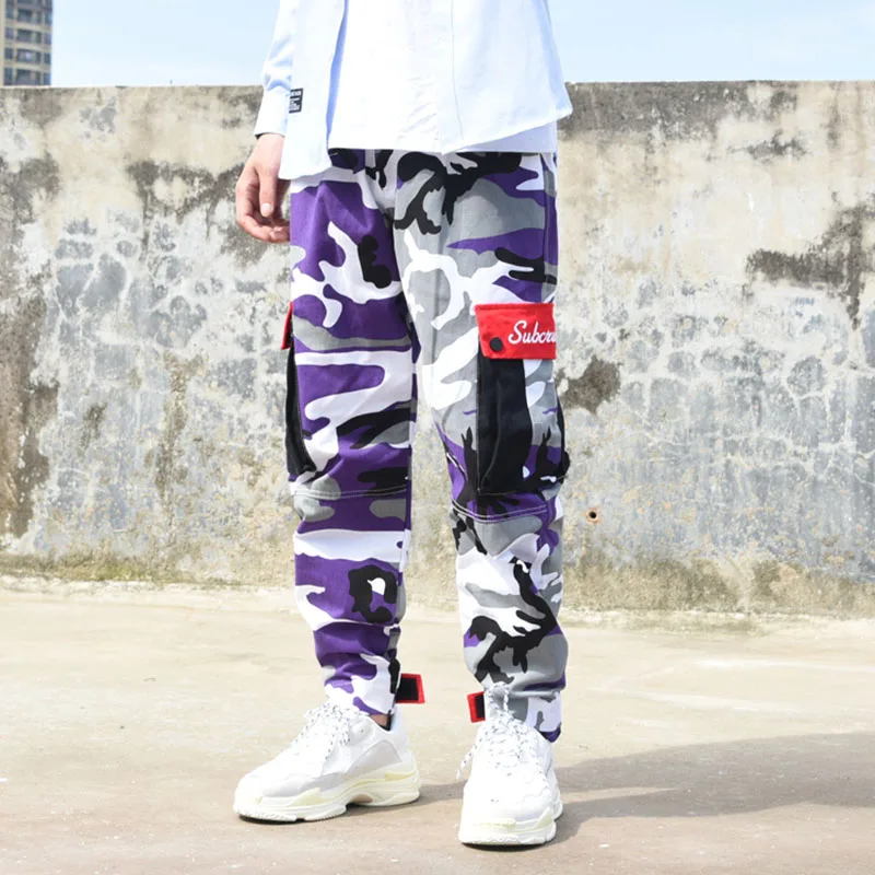 Harem Cargo Pants Men Joggers Big Size  (8)
