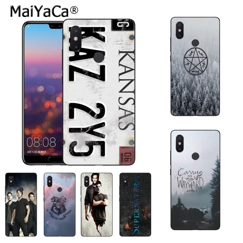 Чехол для телефона MaiYaCa TV Play Supernatural License Plate Xiaomi Mi 6 Mix2 Mix2S Note3 8 8SE Redmi 5 5Plus Note4 4X Note5 |