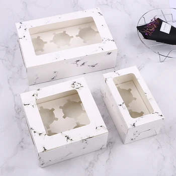 

Muffin paper Cake Box high-grade and exquisite Candy mooncake box Chocolate packing boxes 100set/lot