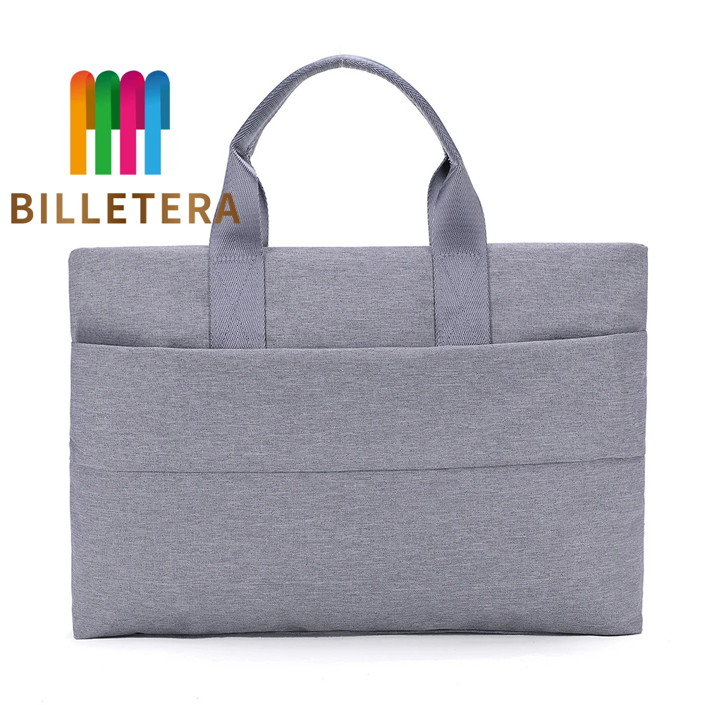 

BILLETERA 15.6" Business Briefcase Women Men Canvas Laptop Bags Notebook