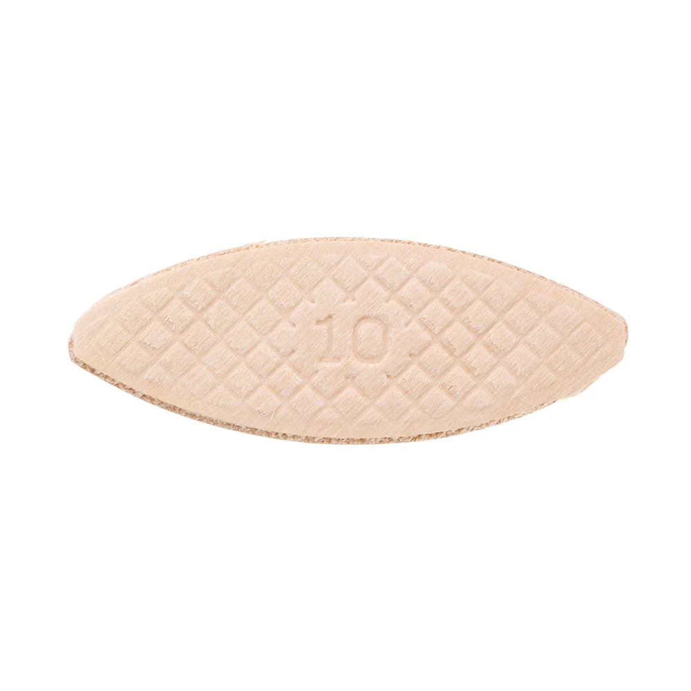 HILDA 100pcs No. 0#/10#/20# Assorted Wood Biscuits for Tenon Machine Woodworking Biscuit Jointer