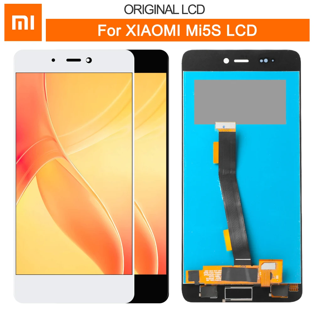 

Original For 5.15" Xiaomi Mi 5S LCD Display Screen + Touch Screen Panel Digitizer Replacement For Xiaomi 5S Screen Mi5S Display
