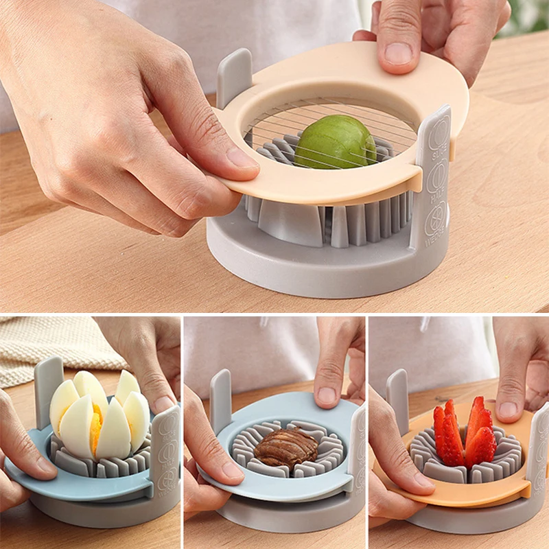 Cut Egg Machine Multi Function Manual Cut Egg Plus Hard Stainless Steel