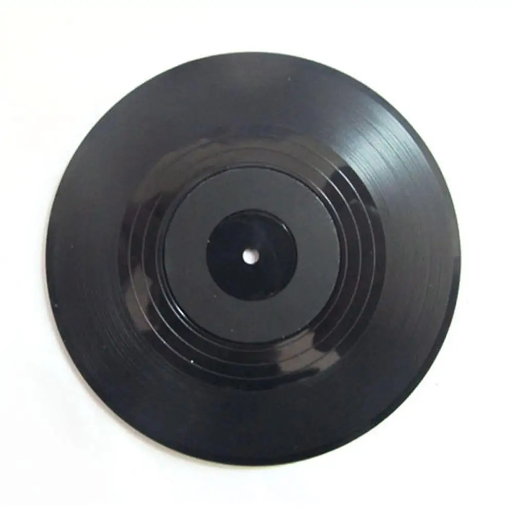 6 шт./компл. искусственное украшение кофейная посуда Ретро виниловый CD диск с