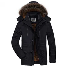 Утепленная зимняя куртка размера плюс 5XL 6XL, Мужская теплая бархатная меховая парка с капюшоном, мужская куртка, флисовая ветровка, пальто, мужская повседневная брендовая куртка