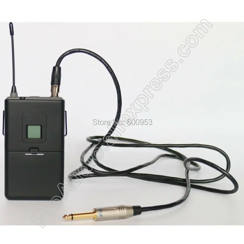 Беспроводной гитарный микрофон MICWL UHF система QLX с гитарным кабелем Регулируемая