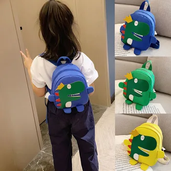 

School Backpack Teenager Children Dinosaur Simple Zipper Backpack Travel Bag Student Bag mochila feminina рюкзак женский mochila