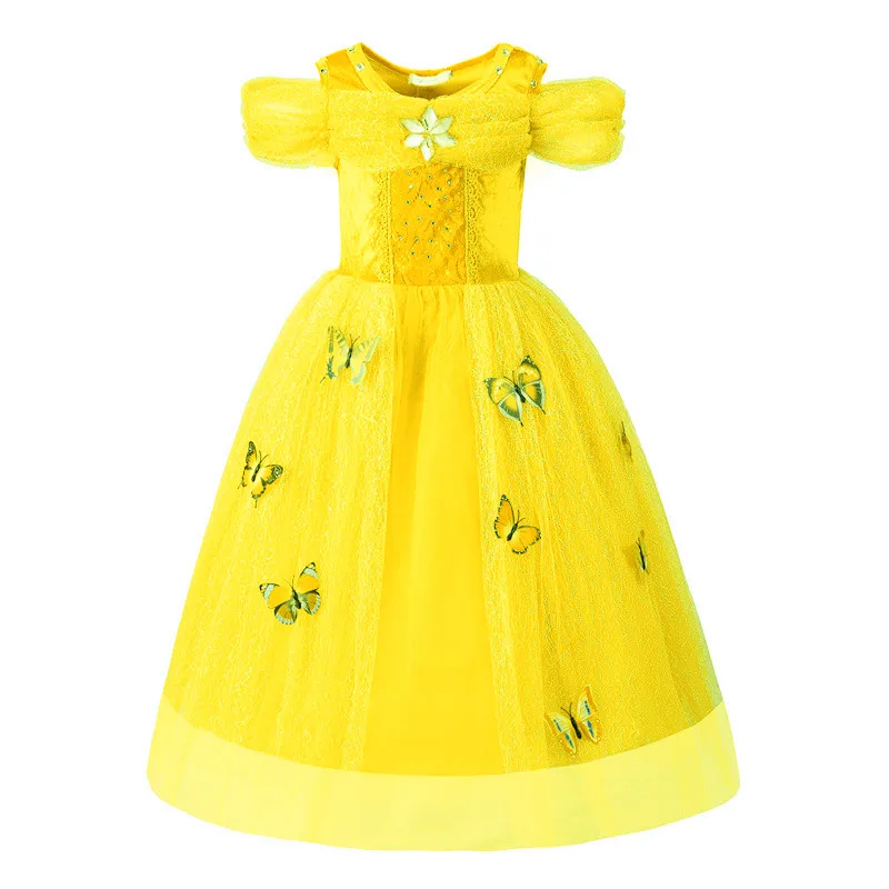 Лидер продаж; Брендовое платье для маленьких девочек; платье для девочек «Эльза и Анна»; детская одежда; vestidos; детское праздничное платье принцессы; Рождественская одежда - Цвет: as picture