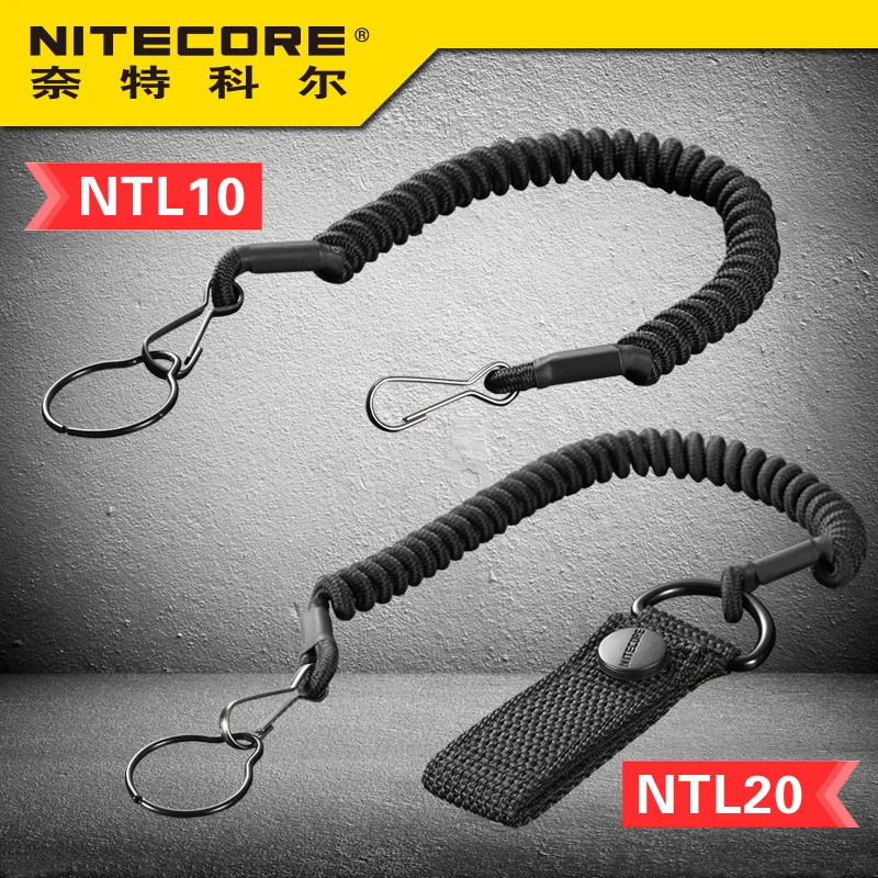 Nitecore-NTL10-NTL20-linterna-t-ctica-cord-n-perforado-Acero-inoxidable-anillo-de-acero-cuerda-de (5)