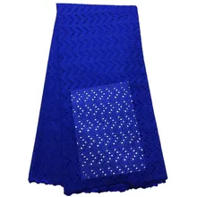 

blue swiss voile lace cotton nigerian lace fabrics for wedding high quality african lace fabric 2019 latest design