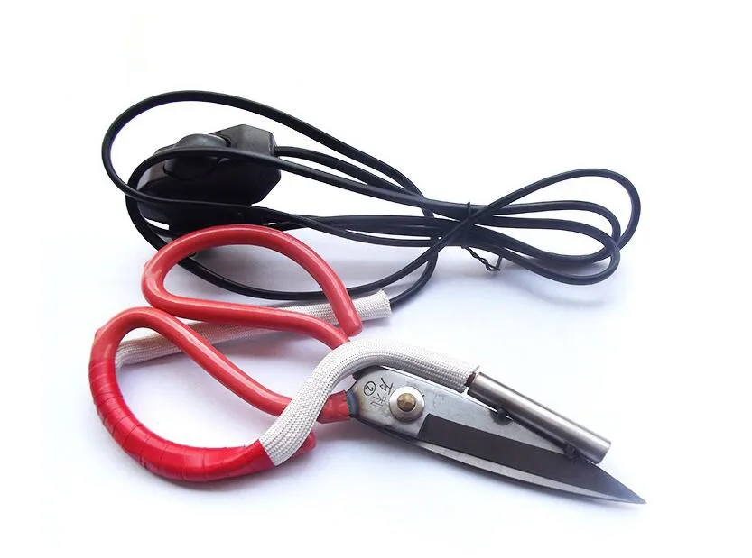 

temprature controlling Electric Heating scissors,tailor fabric heat cutter tools