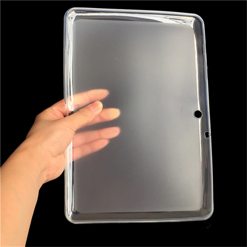 

KiKiss Transparent Matte Case TPU Sillicone Case For Samsung Galaxy Tab 2 GT P5100 P5110 10.1 Inch Transparent Case