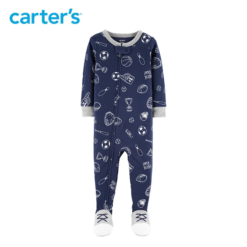 Carters Baby Girls 4-Piece Snug Fit Cotton PJs Love Multi Hearts 12M