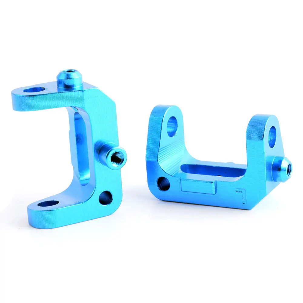 2PCS Alloy Aluminum Front C Hub Carrier For Rc Hobby Model Car 110