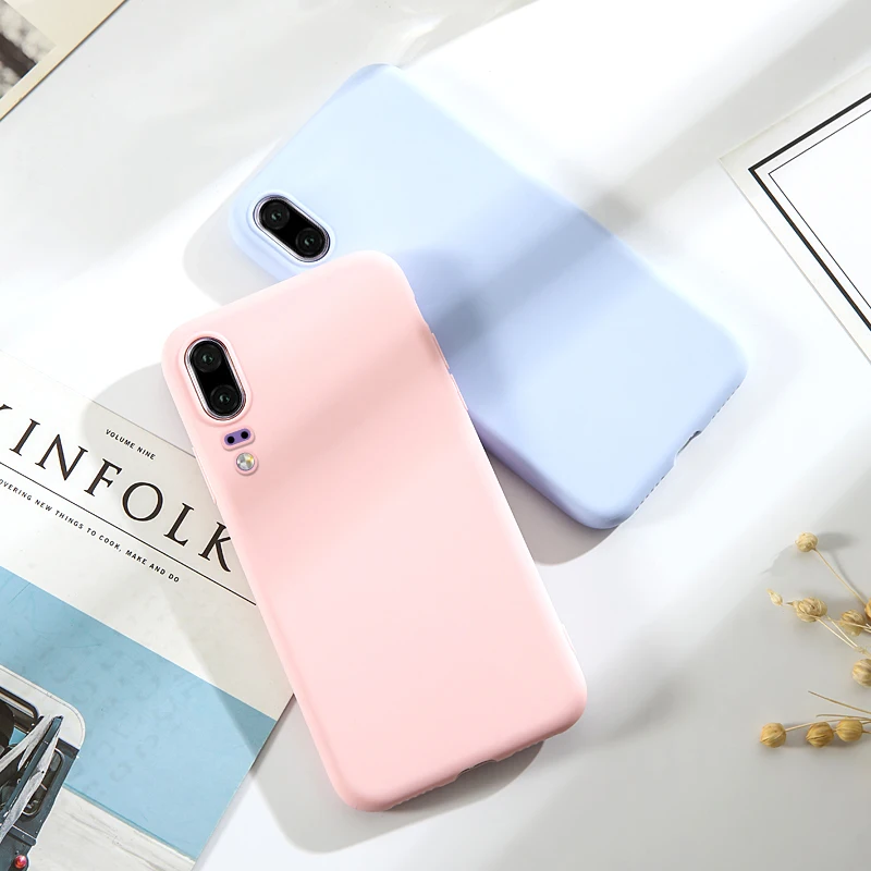 

Candy Colors Soft Silicone Case For Honor 10 9 Lite 8S 8X Max 8A 8C 7C 7X 7A Silicone Case For Huawei Y9 Y6 Y7 Pro 2019 Y5 2018