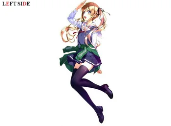 

LEFT SIDE Car Stickers Custom Made Car Accessories Japanese Car Stickers Decals 3D Anime Sticker Auto Camouflage Vinyl