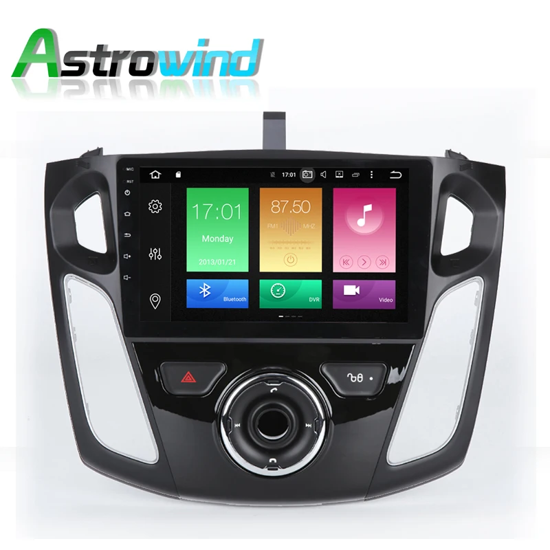 Excellent Android 8.0  System 2G RAM Car GPS Navigation Radio Stereo Media dvd for Ford C Max 2011 For Ford Focus 2012 2013 2014 2015 1