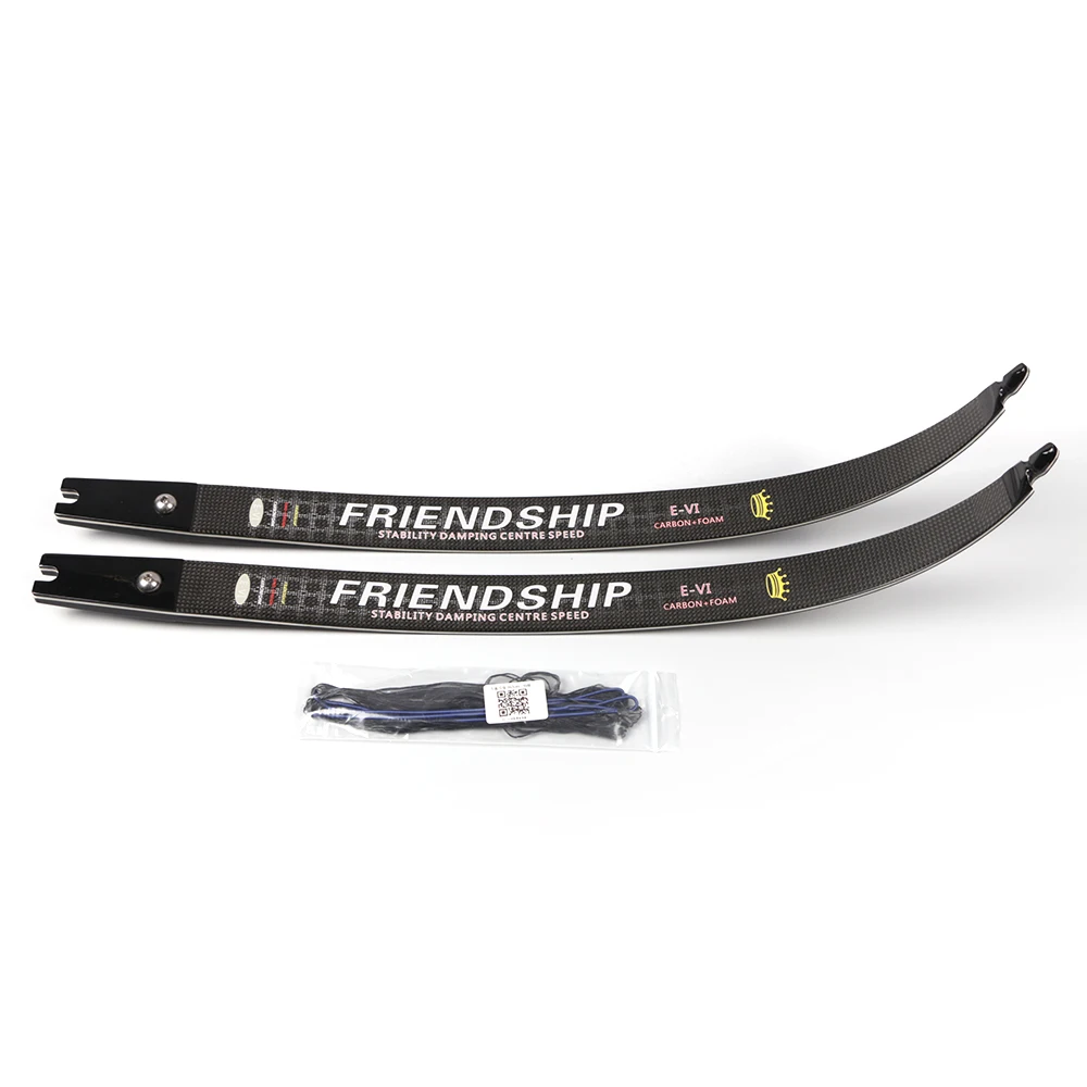 

Top 1 calss E-VI 100% carbon foam archery carbon magnetism fiber takedown bow limbs ILF type 1 pair