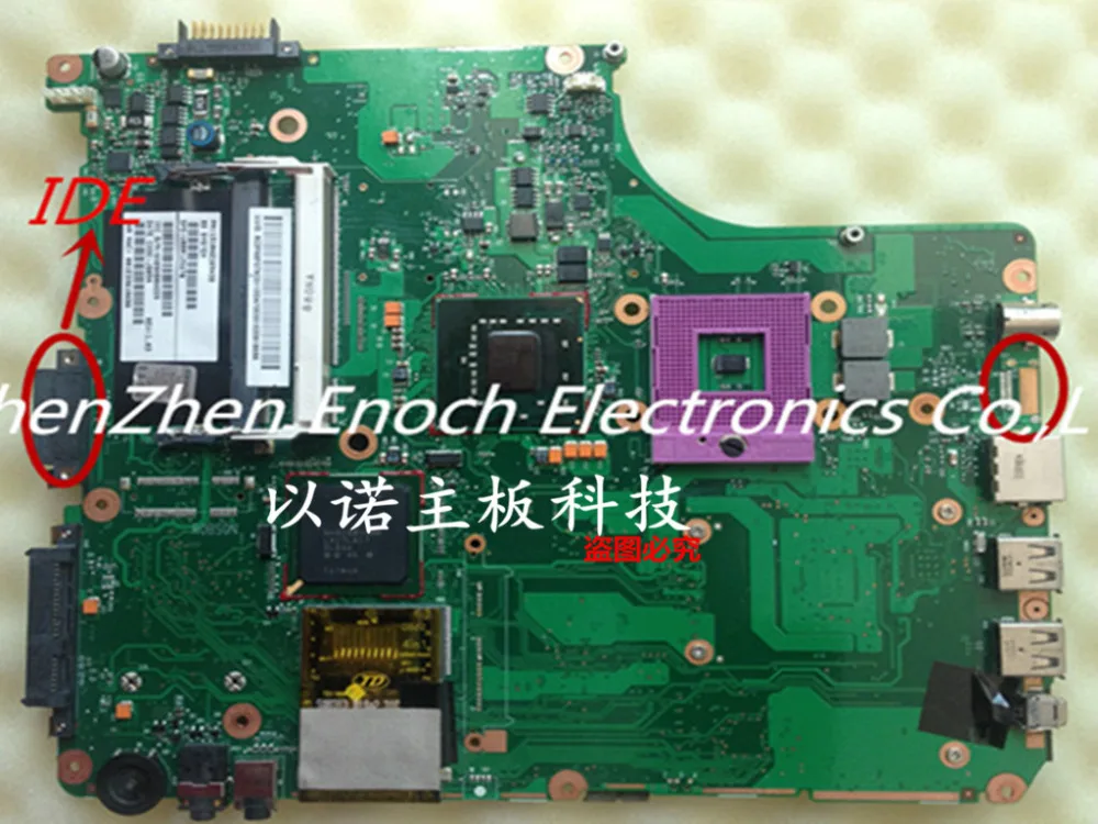MOUGOL V000125670 Материнская плата ноутбука для Toshiba Satellite A300 A305 интегрированная 6050A2169401