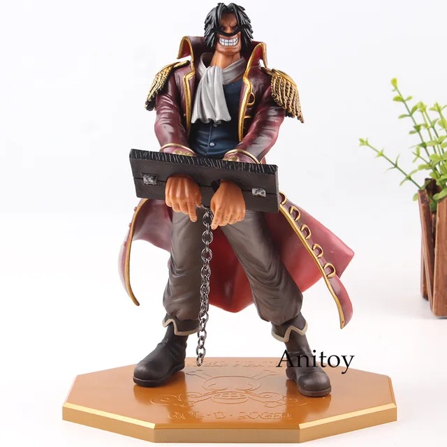 anime one piece p o p figure action gol d roger gold roger excellent
