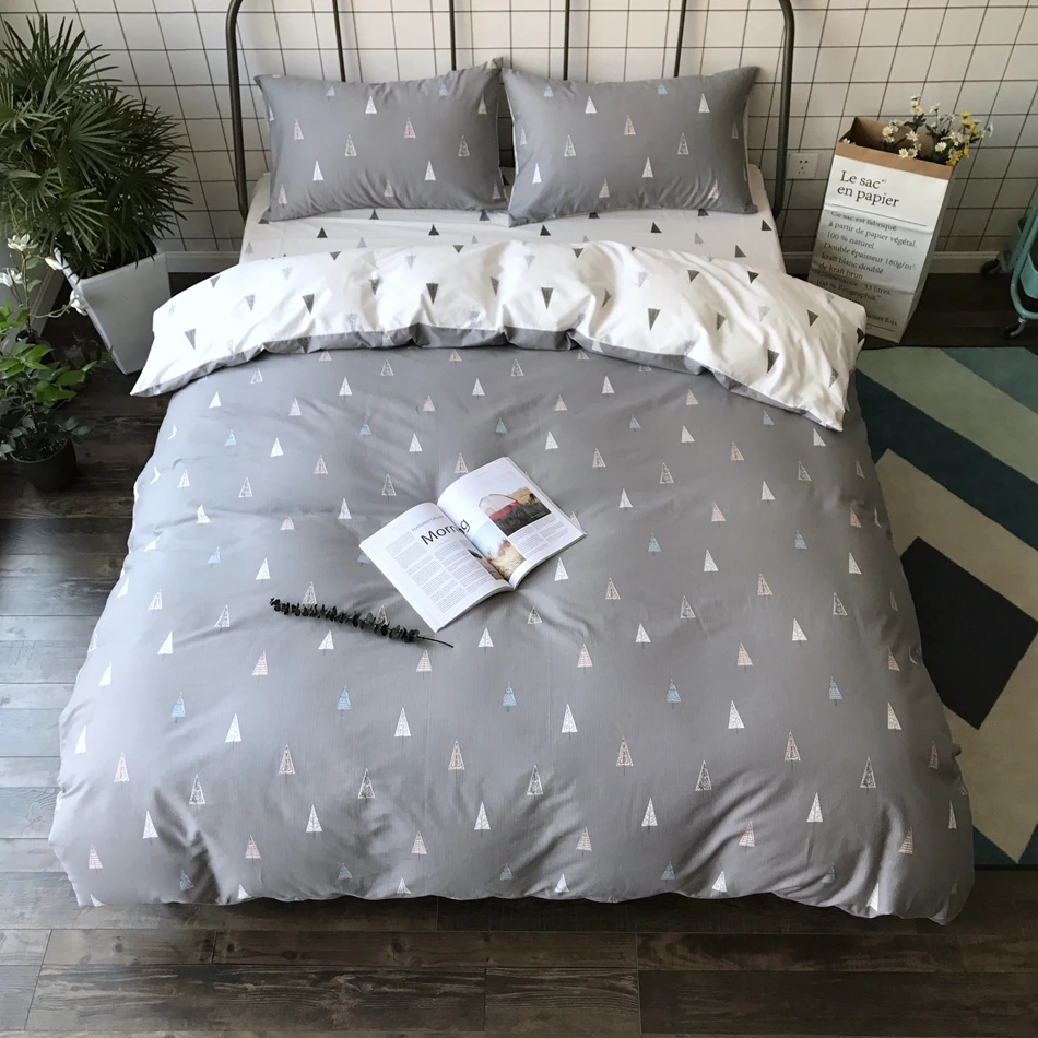 Queen Size Bedding Quilt Cover Set High Quality Bed Linen Bedclothes