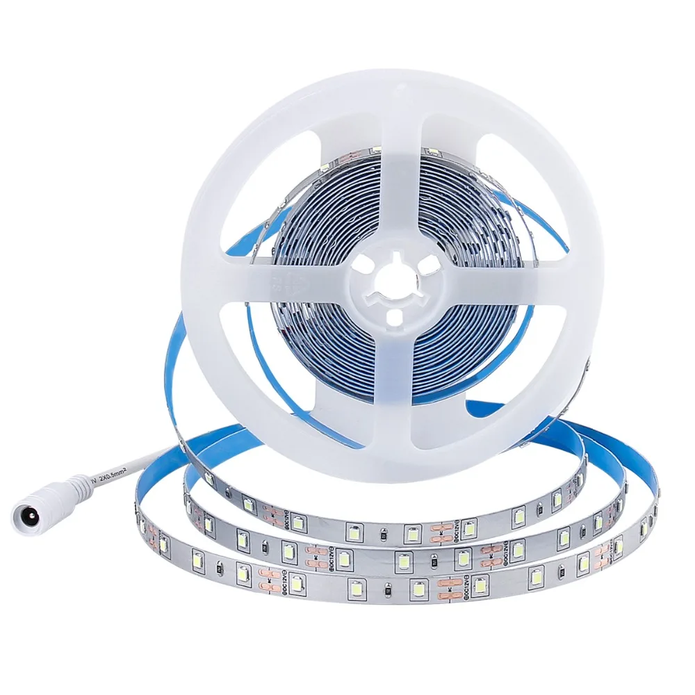 SuperNight 5050 SMD LED Strip 5M 60LEDsm DC 12V Single Color Flexible Tape LED Light Pink Blue Green Warm Cool White Lamp Band (1)