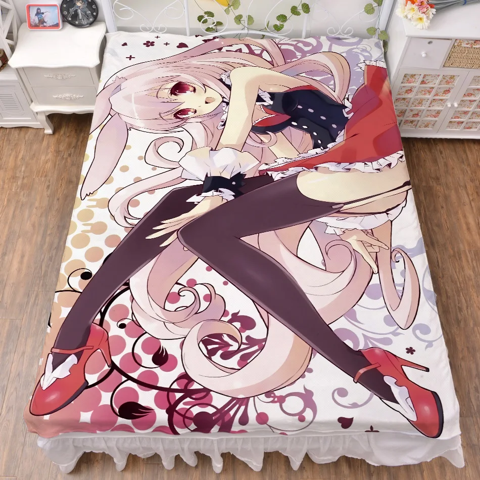 Аниме мультфильм Mondaiji-tachi ga Isekai kara Kuru soudesuyo 2 Way / WT плоская простыня Рождественский