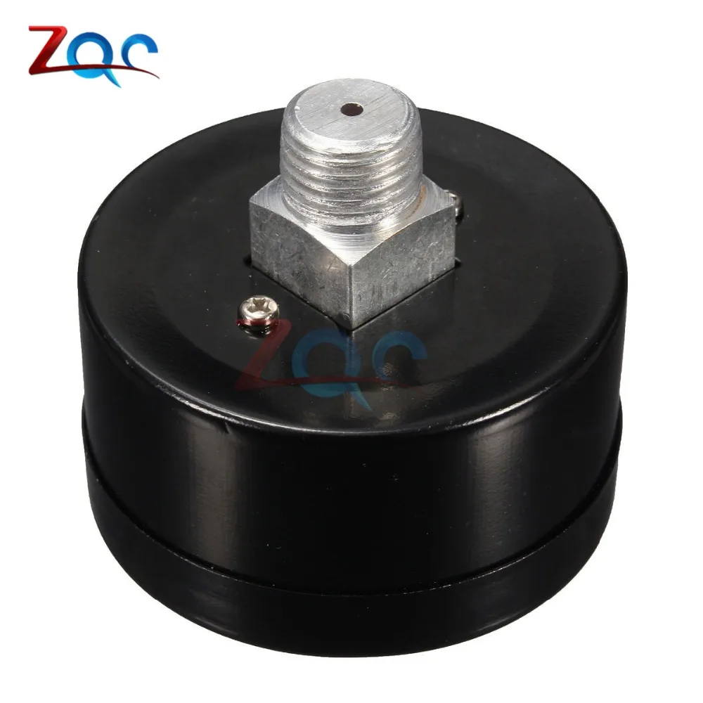 13mm 1/4 BSP Thread 0-180 PSI 0-12 Bar Air Pressure Gauge For Air Compressor Iron Diameter about 52mm