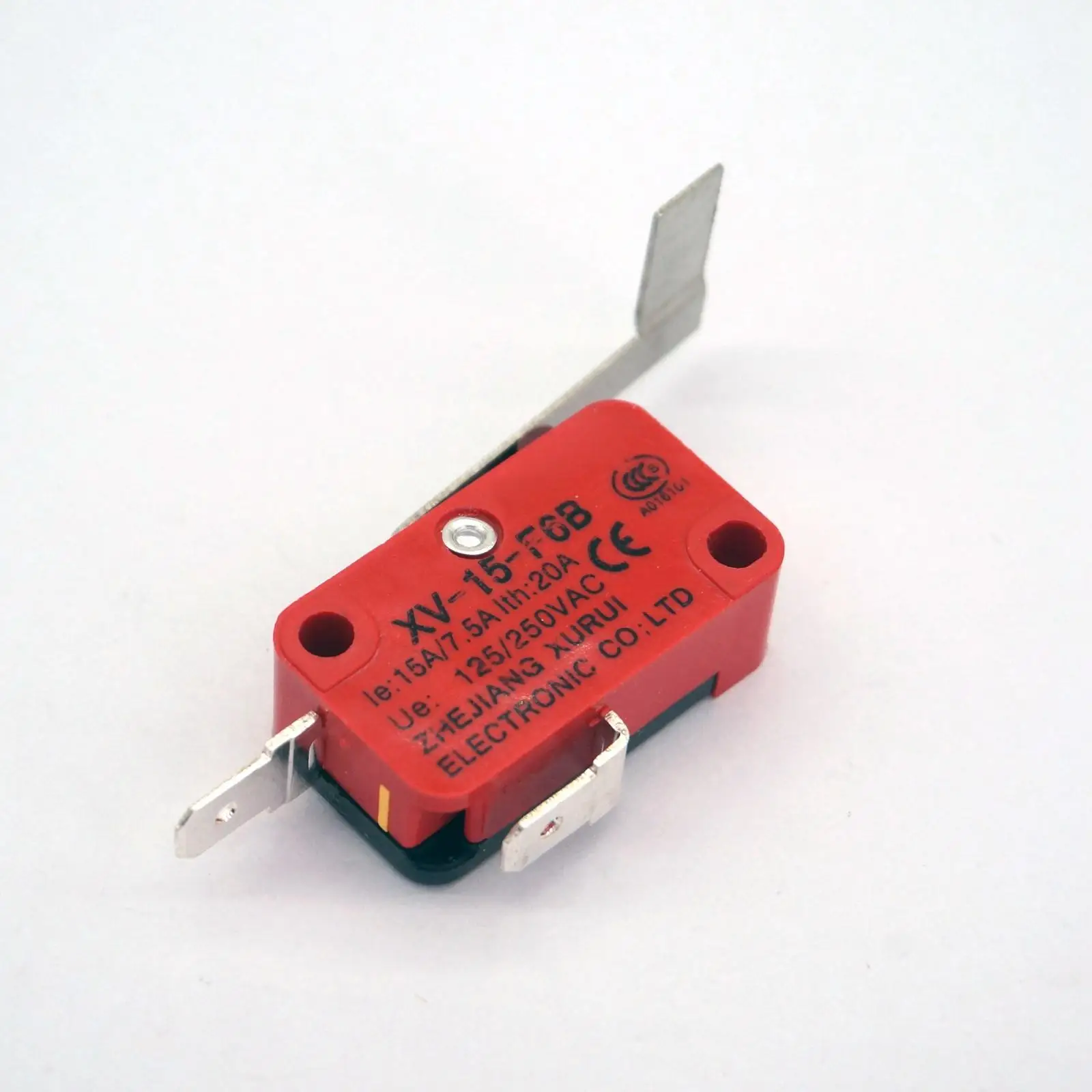 (5)15f6b 15a 125vac Spst No Micro Switch Simulated L Lever Screw