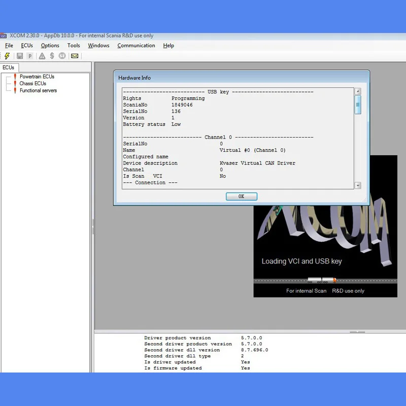 Активированный VCI 3 XCOM 2,30 VCI3 VCI2 для сканирования разработчика диагностическое программное обеспечение X-COM V2.30 работа с VCI 2+ видео