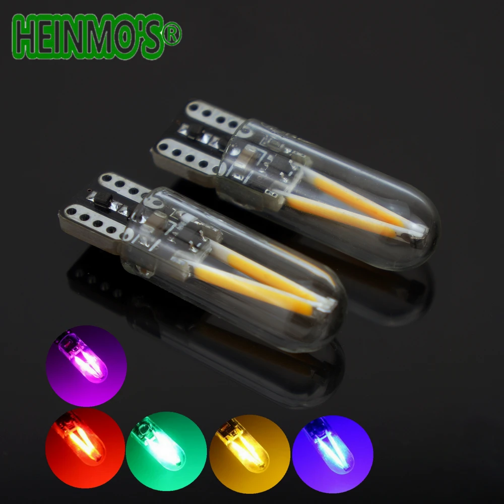 No Error T10 W5W 21 SMD 194 168 COB SILICA Led Bulbs Canbus Car