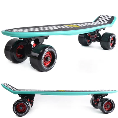 2" Peny никель для дрифта на скейтборде блок неоновый оранжевый PV Cruiser мини Лонгборд полный пластиковый Пенниборд - Цвет: Big wheels 3