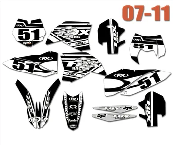 

Bike Graphics Stickers Decals For KTM EXC XCF 125 250 300 530 2008-2011