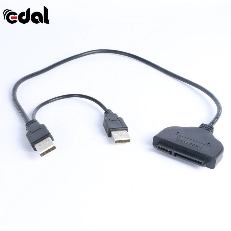 Высококачественный переходник с USB 2 0 на SATA 7 + 15 Pin 22 5 для домашних электронных