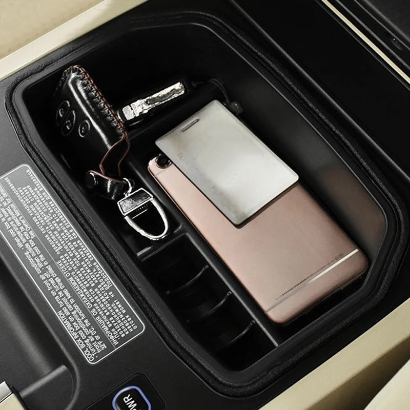 

for With refrigerator! For Toyota Land Cruiser LC200 2008-2018 Organizer Central Storage Box Armrest Container Case Auto