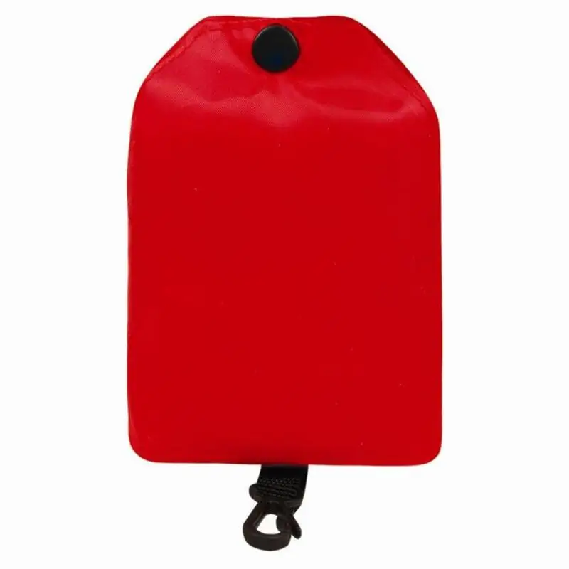 

Foldable shopping bag portable handbag shopping bag travel bag with hoop key ring clip