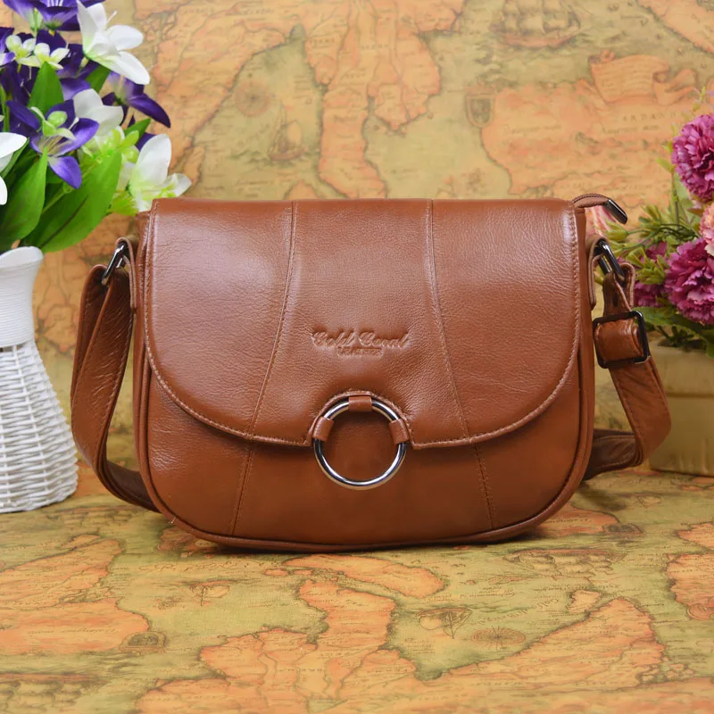 

Fashion Cow Leather Women Handbags 100% Genuine Leather Bag Women Messenger Shoulder Bags Bolsas Feminina High Quality Phone Bag
