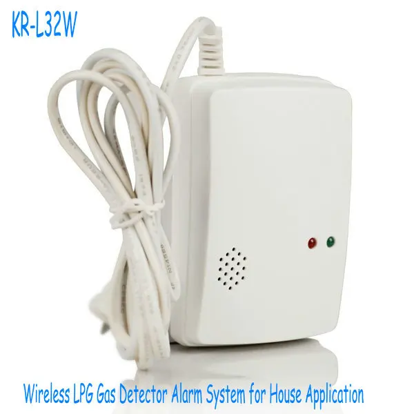 

Kerui L32W 433MHz  Wireless LPG Gas Detector Alarm System for House Application