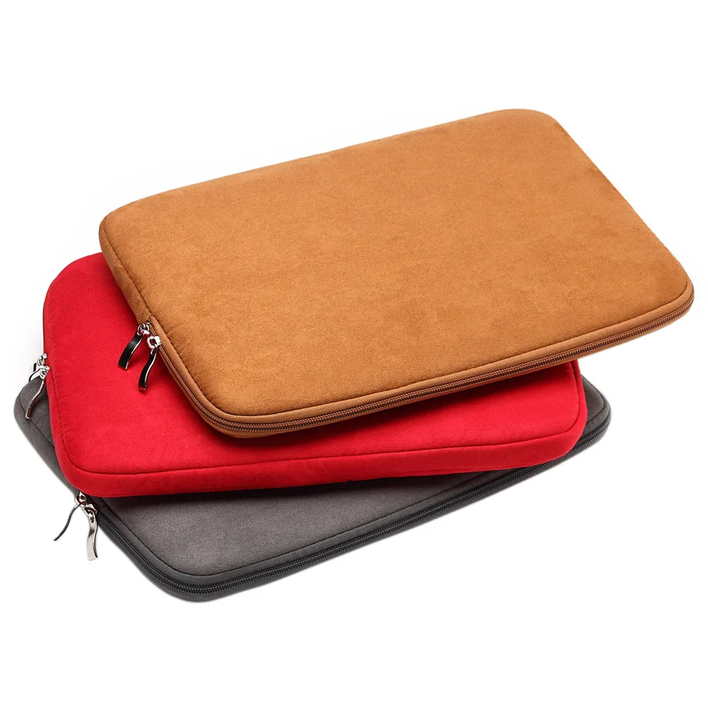  2016 Portable LSS Zipper Soft Sleeve Bag Case 11"13"14" 15" for MacBook Air 13 CasePro/Retina Display Ultrabook Laptop Notebook 