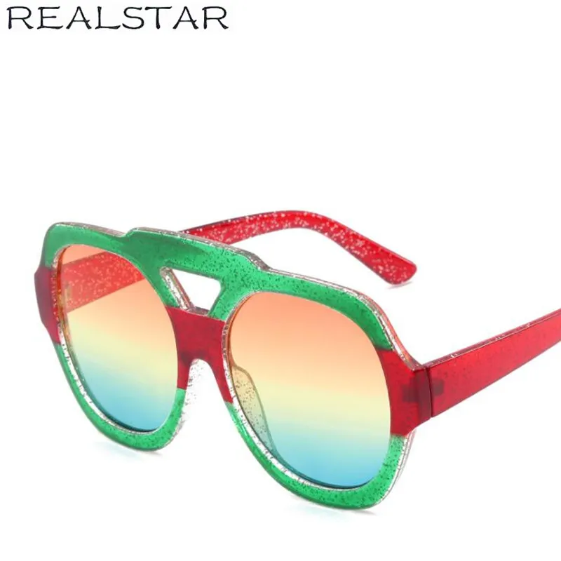 REALSTAR 2018 женские солнцезащитные очки высокого качества брендовые дизайнерские